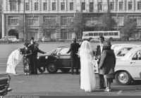 Москва - На площади 50-летия Октября 1980, Россия, Москва,