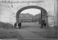 Москва - Вид на начало Солянки из Варварских ворот 1926—1930, Россия, Москва,
