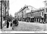 Москва - Петровка у Крапивенского переулка 1902, Россия, Москва,