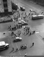Москва - Угол Тверской улицы и Охотного ряда 1958, Россия, Москва,