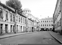 Москва - Последний переулок. Вид в сторону Сретенки 1980, Россия, Москва,