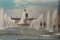 Москва - ВСХВ. фонтан 