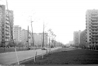 Москва - Вид на Сиреневый бульвар от площади 82-й квартал