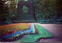Москва - Портрет Володи Ульянова в детском городке Измайловского парка