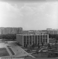 Москва - Здание Первомайского исполкома на Семёновской площади