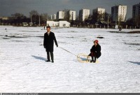 Москва - Серебряно Виноградный пруд зимой