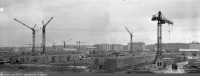 Москва - Панорама строительства на 13-й Парковой. Вид к Измайловскому бульвару