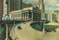 Москва - Главный подъезд МГУ, 1953 год