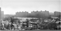 Москва - Печатники. Панорама оврага на Шоссейной-Гурьянова