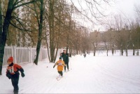 Москва - Двор школы 654
