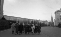 Москва - Экскурсия артистов французского цирка в Кремль