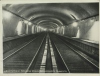 Москва - Двухпутный тоннель Сокольнического радиуса Московского метро