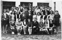 Болохово - Учащиеся  школы №2  с учителями в 1972 году
