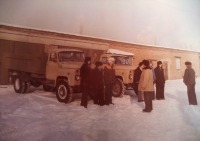 Болохово - Сельское училище г. Болохово.     Последний инструктаж перед практическими занятиями. 1985 год