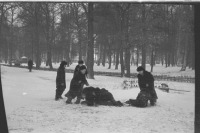Болохово - Мой любимый город Болохово. Здесь я живу 70 лет.       Зимние развлечения ребят в парке.1961 год.