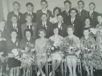 Болохово - Болоховский машзавод. Группа работников завода, награждённых орденами и медалями в 1966 году в честь 10 -летия завода.