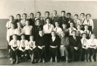 Болохово - Болоховская семилетняя школа №1. 17 мая 1960 года. 4в класс.