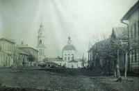 Одоев - Одоев - один из славных городов Тульской области.    Сергиевская церковь.   1910 год.