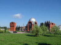 Одоев - Одоев - один из славных городов Тульской области.         Мемориал памяти.  2010 год.
