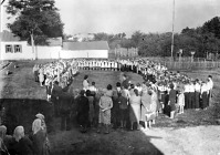 Республика Адыгея - Станица Дондуковская. Во дворе школы № 10, между корпусами № 1 и № 2.