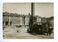 Санкт-Петербург - Строительные работы на Дворцовой площади