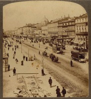 Санкт-Петербург - Невский проспект в 1900 году