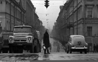 Санкт-Петербург - Улица Дзержинского (Гороховая) с Семеновского моста (Кадр из фильма 