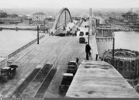 Санкт-Петербург - Володарский мост в день официального открытия 6 ноября 1936 года