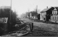 Санкт-Петербург - Щемиловка. Вид на Прямой пр. в сторону Куракиной дачи