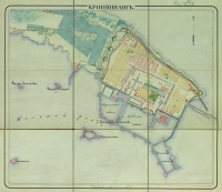 Санкт-Петербург - План Кронштадта, 1830 год