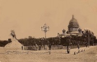 Санкт-Петербург - Исакиевский собор и памятник Петру I