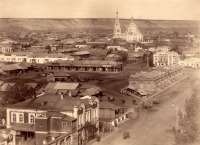 Бийск - Бийск. Вид на центральную часть города с колокольни Успенской церкви
