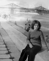 Тверь - Старый Волжский мост и набережная в Горсаду.