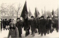 Касли - Ноябрьская демонстрация на улице Ленина