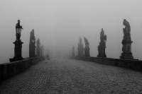 Чехия - Прага.Карлов мост.