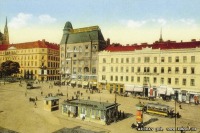 Чехия - Привокзальная площадь в Брно