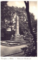 Польша - Германия. Бунцлау  (ныне Польша. Болеславец). Памятник М.И. Кутузову.