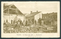 Польша - Тарнів. Вид вулиці під час  війни 1914-1915 рр.