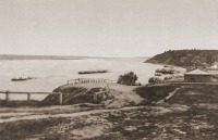 Чебоксары - Набережная Волги у Чебоксар. 1902 год