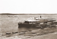 Чебоксары - Пароход у пристани. 1903 год