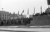 Чебоксары - 7 ноября 1977 года. Площадь Ленина