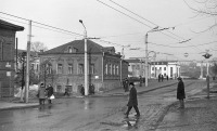 Чебоксары - Перекрёсток улиц Плеханова и Ленинградской. 1979 год, апрель