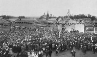 Чебоксары - Базарная площадь. 1913 год