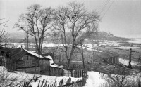 Чебоксары - Вид с восточного косогора. Весна 1979 года.