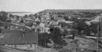 Чебоксары - Вид на город с запада на восток. Начало 1930-х годов