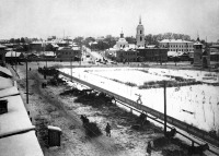 Чебоксары - Вид на Красную площадь. 1929 год