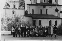 Ярославль - У Ильинской церкви.