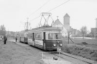 Германия - Пригородный поезд в месте Spenge Siedlung