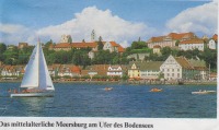 Германия - Меерсбург живописный город на берегу Боденского озера.