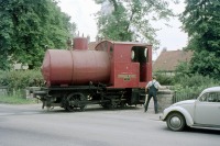 Германия - Узкоколейный паровоз в Виндельбляйхе